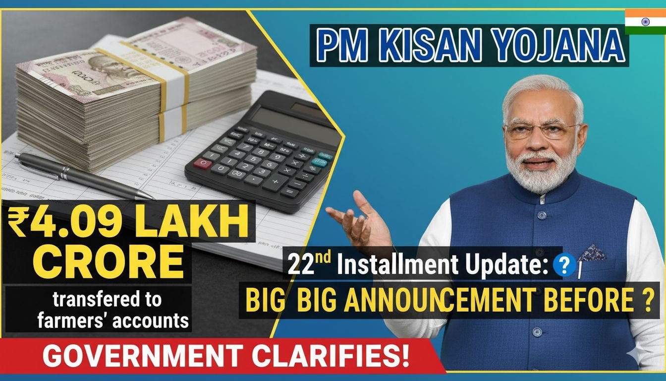 PM Kisan Yojana के तहत किसानों को मिलती वित्तीय सहायता की प्रतीकात्मक छवि