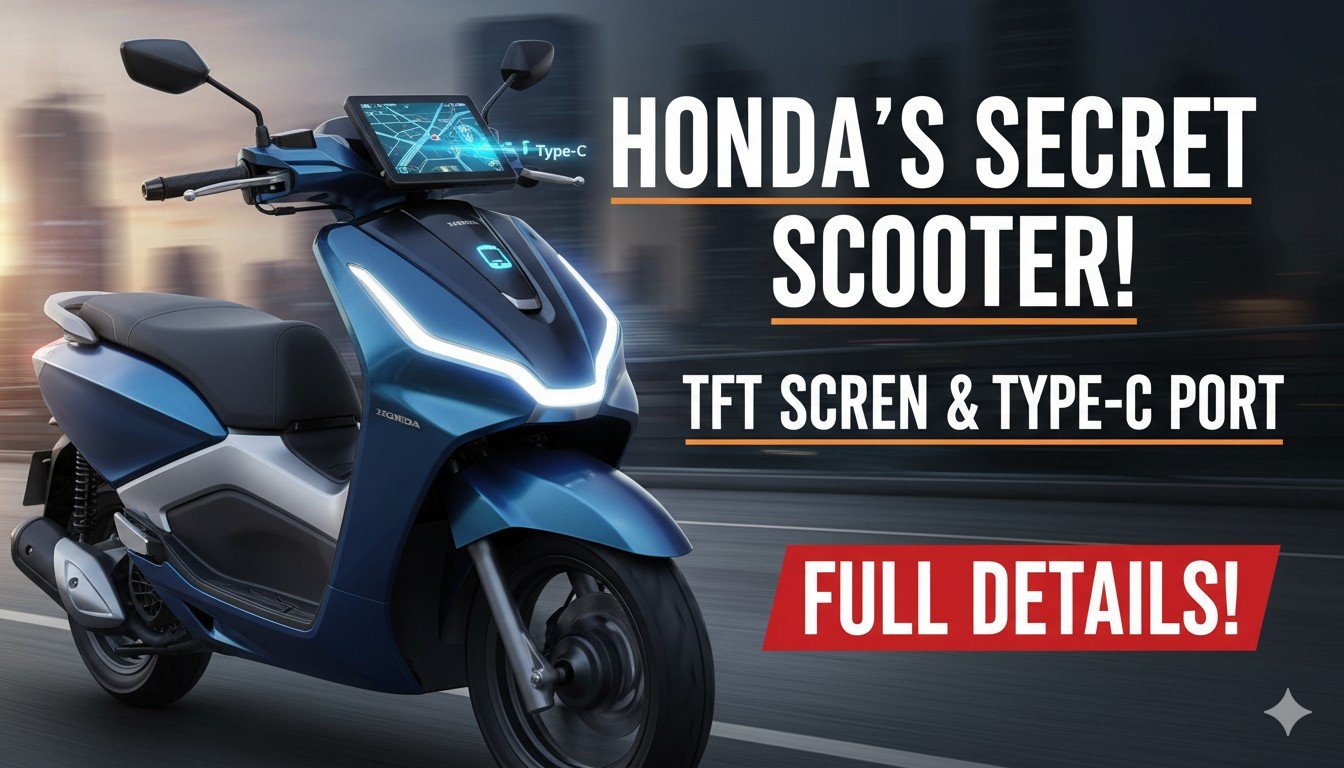 Alt Text for featured image होंडा Dio 125 X-Edition Pearl Siren Blue कलर में TFT स्क्रीन और स्पोर्टी ग्राफिक्स के साथ