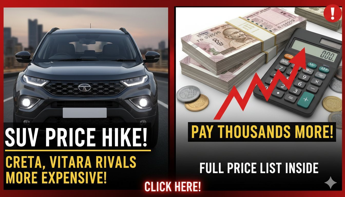 होंडा एलीवेट SUV का फ्रंट व्यू.