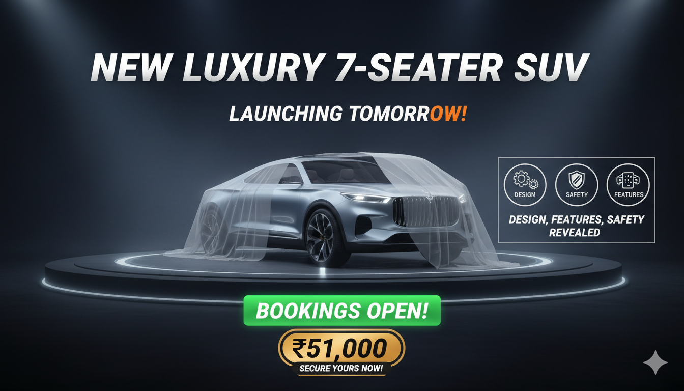 Volkswagen Tayron R-Line 7-seater luxury SUV front view with R-Line design and LED lighting