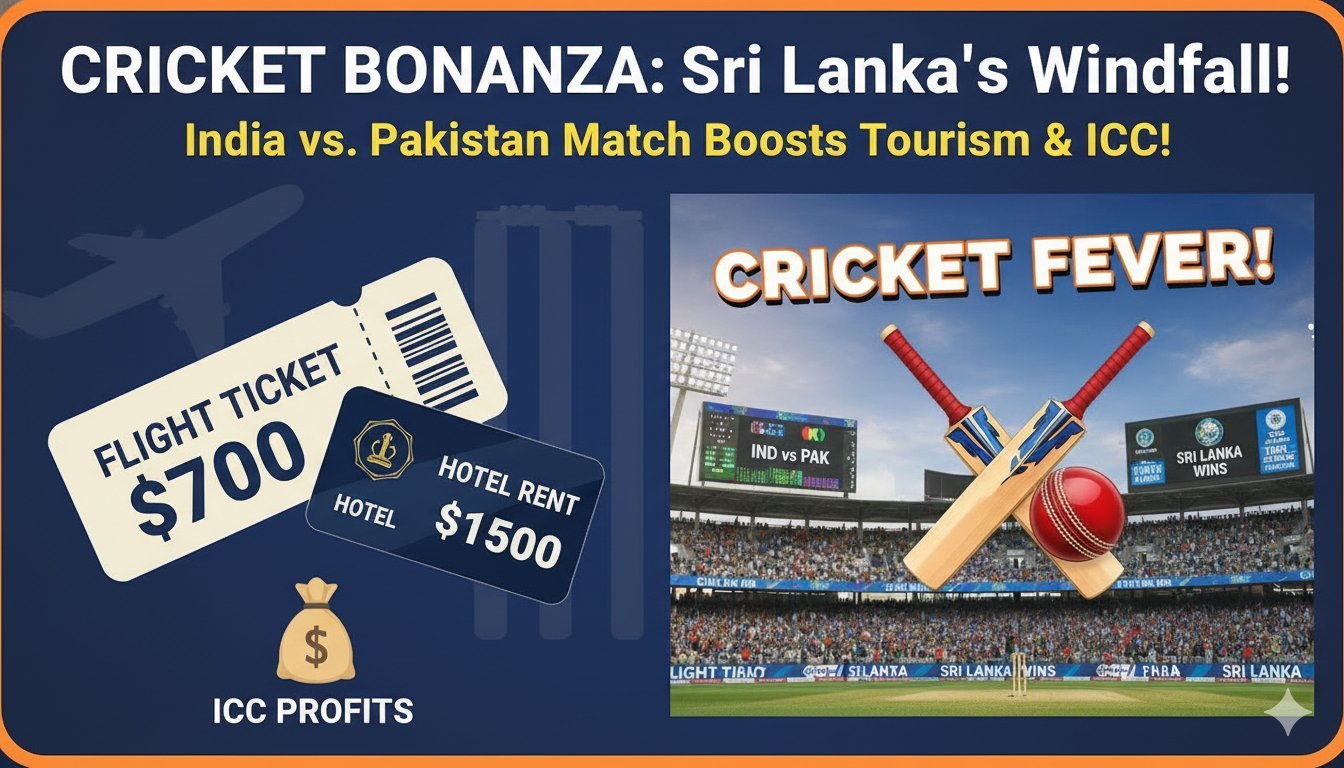 इंडिया vs पाकिस्तान T20 वर्ल्ड कप मैच कोलंबो में प्रेमदासा स्टेडियम के बाहर फैंस और हाई टिकट-होटल प्राइसेज का सीन