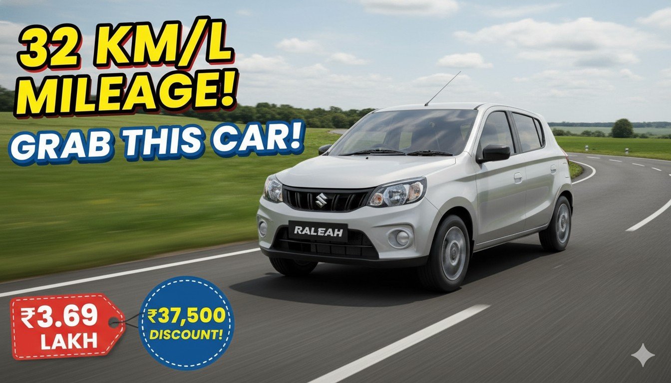 मारुति सुजुकी एस-प्रेसो सीएनजी वैरिएंट की फ्रंट व्यू इमेज, सफेद रंग में पार्क्ड, हाई माइलेज और कम कीमत हाइलाइट करते हुए।