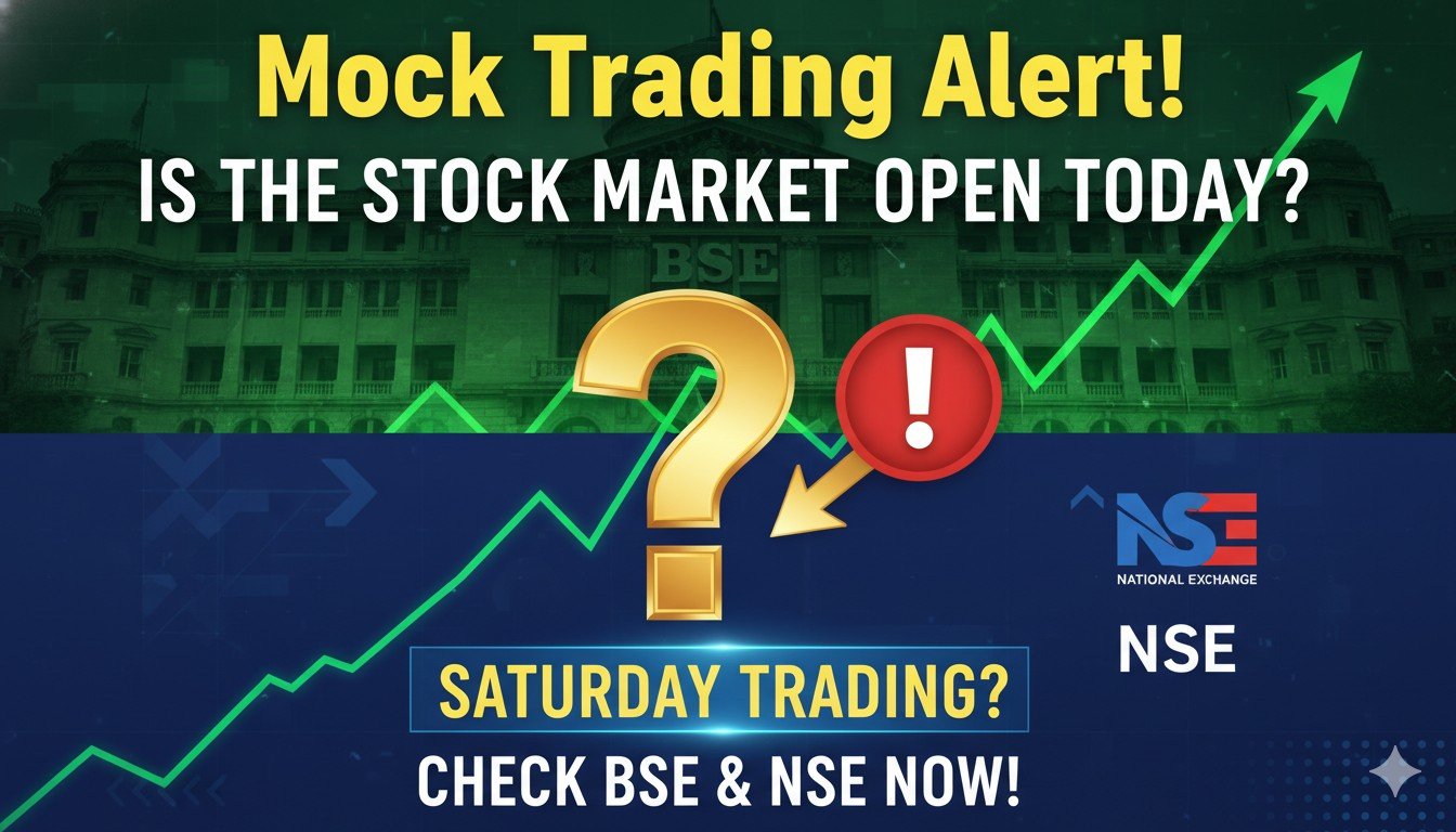 आज शनिवार को BSE और NSE स्टॉक मार्केट बंद, मॉक ट्रेडिंग प्लेटफॉर्म पर प्रैक्टिस का मौका